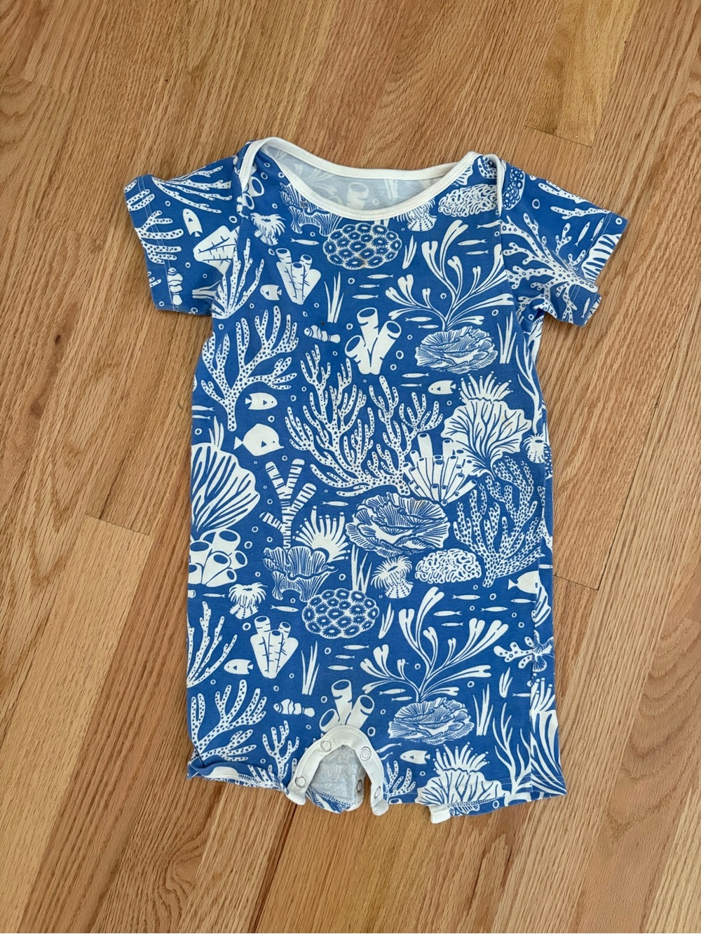 Winter Water Factory Short-Sleeved Romper